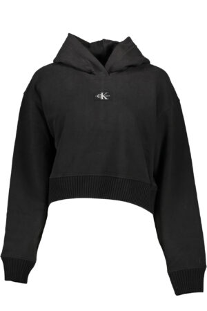 CALVIN KLEIN FELPA SENZA ZIP DONNA NERO