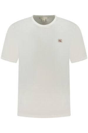 CALVIN KLEIN T-SHIRT MANICHE CORTE UOMO BIANCO