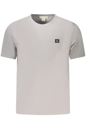 CALVIN KLEIN T-SHIRT MANICHE CORTE UOMO GRIGIO