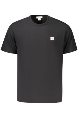 CALVIN KLEIN T-SHIRT MANICHE CORTE UOMO NERO