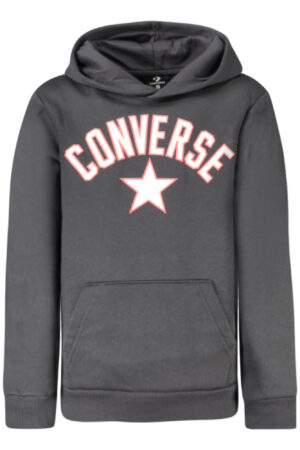 CONVERSE FELPA SENZA ZIP BAMBINO NERO