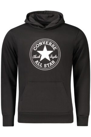 CONVERSE FELPA SENZA ZIP BAMBINO NERO