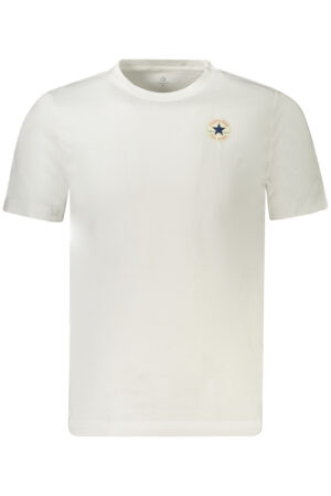 CONVERSE T-SHIRT MANICHE CORTE BAMBINO BIANCO