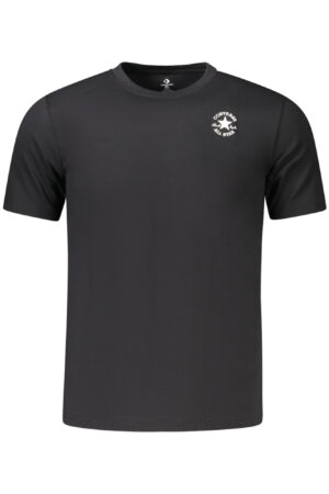 CONVERSE T-SHIRT MANICHE CORTE BAMBINO NERO