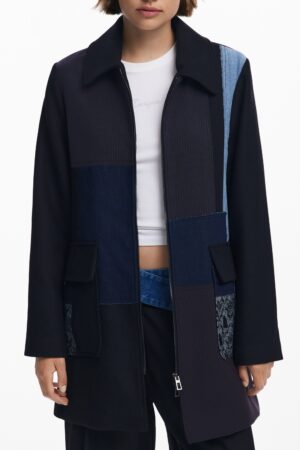 DESIGUAL GIUBBOTTO DONNA NERO