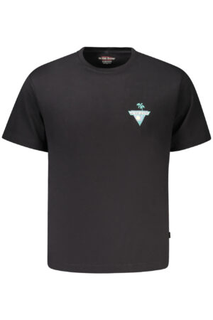 GUESS JEANS T-SHIRT MANICHE CORTE UOMO NERO