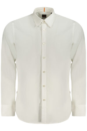 HUGO BOSS CAMICIA MANICHE LUNGHE UOMO BIANCO