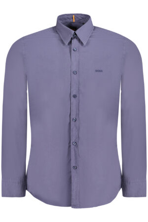 HUGO BOSS CAMICIA MANICHE LUNGHE UOMO BLU