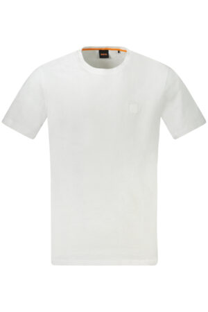 HUGO BOSS T-SHIRT MANICHE CORTE UOMO BIANCO