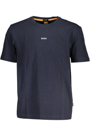 HUGO BOSS T-SHIRT MANICHE CORTE UOMO BLU