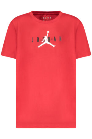 JORDAN T-SHIRT MANICHE CORTE UOMO ROSSO