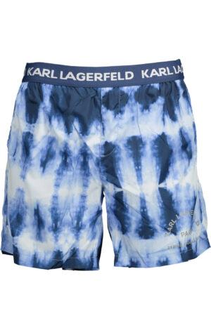 KARL LAGERFELD BEACHWEAR COSTUME PARTE SOTTO UOMO AZZURRO