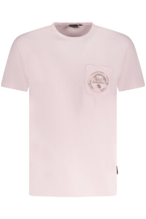 NAPAPIJRI T-SHIRT MANICHE CORTE UOMO ROSA