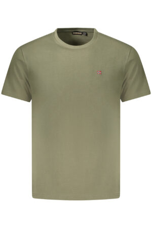 NAPAPIJRI T-SHIRT MANICHE CORTE UOMO VERDE