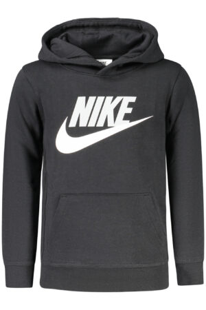 NIKE FELPA SENZA ZIP BAMBINO NERO