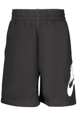 NIKE PANTALONE SHORT BAMBINO NERO