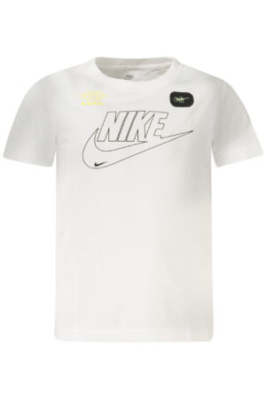 NIKE T-SHIRT MANICHE CORTE BAMBINO BIANCO
