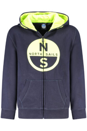 NORTH SAILS FELPA CON ZIP BAMBINO BLU