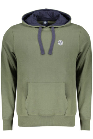 NORTH SAILS FELPA SENZA ZIP UOMO VERDE