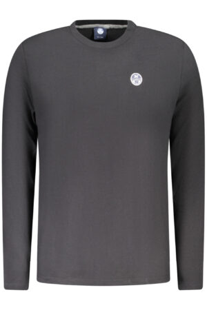 NORTH SAILS T-SHIRT MANICHE LUNGHE UOMO NERO