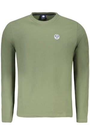 NORTH SAILS T-SHIRT MANICHE LUNGHE UOMO VERDE