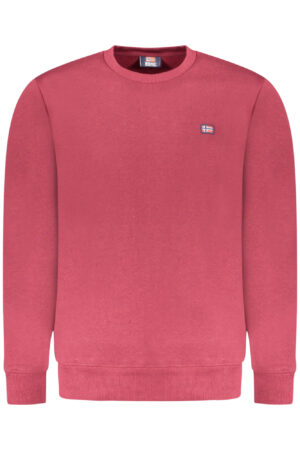 NORWAY 1963 FELPA SENZA ZIP UOMO ROSSO