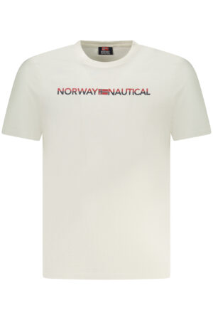 NORWAY 1963 T-SHIRT MANICHE CORTE UOMO BIANCO