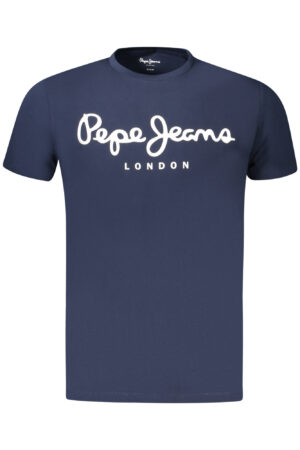 PEPE JEANS T-SHIRT MANICHE CORTE UOMO BLU