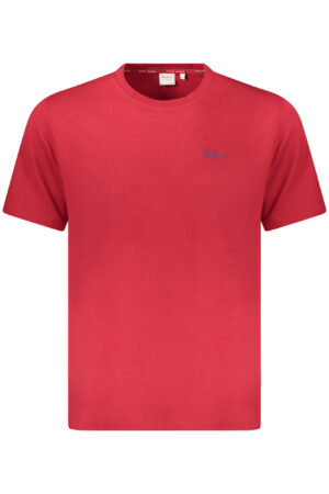 PEPE JEANS T-SHIRT MANICHE CORTE UOMO ROSSO