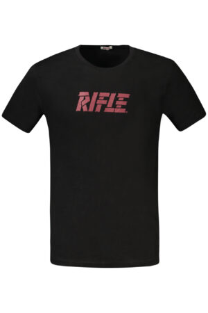 RIFLE T-SHIRT MANICHE CORTE UOMO NERO