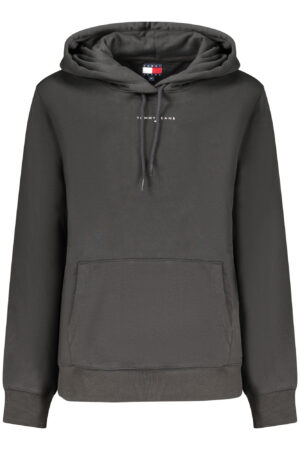 TOMMY HILFIGER FELPA SENZA ZIP DONNA NERO