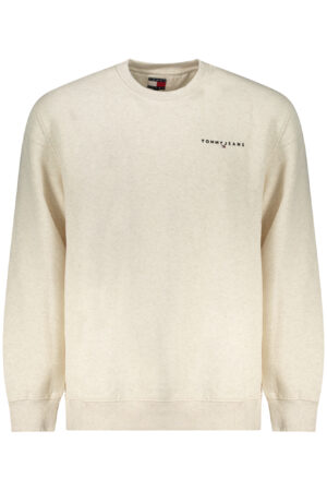 TOMMY HILFIGER FELPA SENZA ZIP UOMO BEIGE