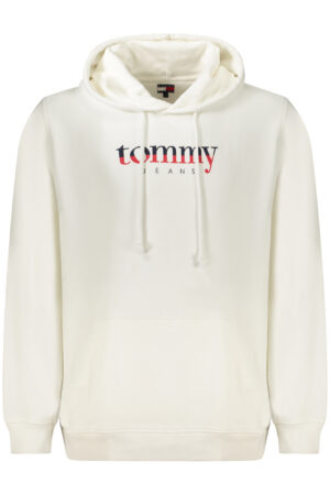 TOMMY HILFIGER FELPA SENZA ZIP UOMO BIANCO