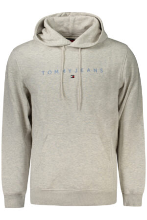 TOMMY HILFIGER FELPA SENZA ZIP UOMO GRIGIO