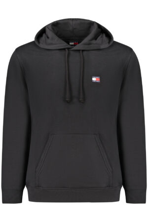 TOMMY HILFIGER FELPA SENZA ZIP UOMO NERO
