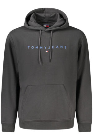 TOMMY HILFIGER FELPA SENZA ZIP UOMO NERO