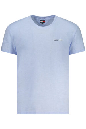 TOMMY HILFIGER T-SHIRT MANICHE CORTE UOMO AZZURRO
