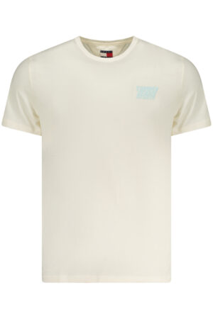 TOMMY HILFIGER T-SHIRT MANICHE CORTE UOMO BEIGE