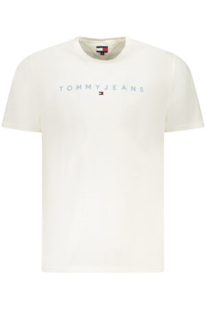 TOMMY HILFIGER T-SHIRT MANICHE CORTE UOMO BIANCO