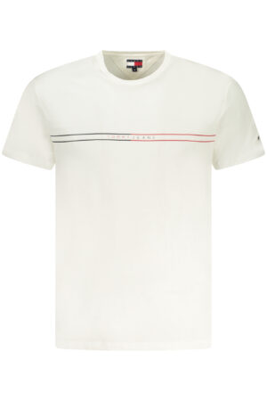 TOMMY HILFIGER T-SHIRT MANICHE CORTE UOMO BIANCO