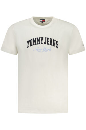 TOMMY HILFIGER T-SHIRT MANICHE CORTE UOMO BIANCO