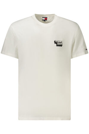 TOMMY HILFIGER T-SHIRT MANICHE CORTE UOMO BIANCO