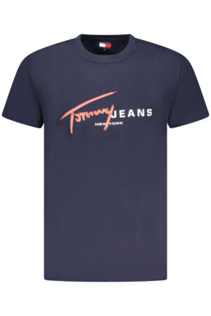 TOMMY HILFIGER T-SHIRT MANICHE CORTE UOMO BLU