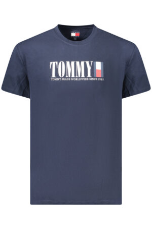 TOMMY HILFIGER T-SHIRT MANICHE CORTE UOMO BLU