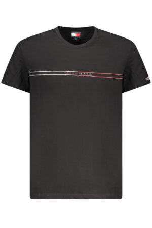 TOMMY HILFIGER T-SHIRT MANICHE CORTE UOMO NERO