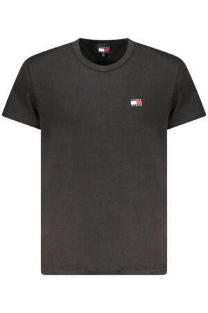 TOMMY HILFIGER T-SHIRT MANICHE CORTE UOMO NERO