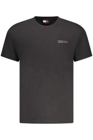 TOMMY HILFIGER T-SHIRT MANICHE CORTE UOMO NERO