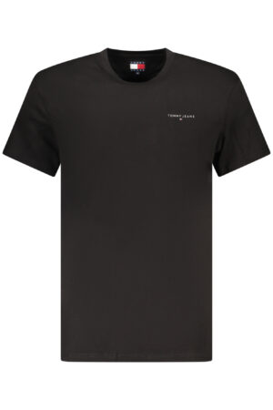 TOMMY HILFIGER T-SHIRT MANICHE CORTE UOMO NERO