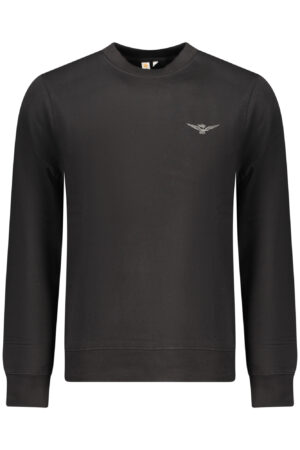 ACCADEMIA MILITARE FELPA SENZA ZIP UOMO NERO