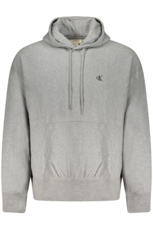CALVIN KLEIN FELPA SENZA ZIP UOMO GRIGIO
